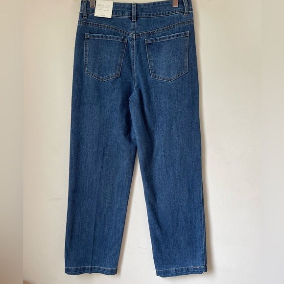 Rachel Zoe Repreve Women Hi-Rise Wide-Leg Stretch 5-Pocket Jeans 4 - Picture 6 of 6